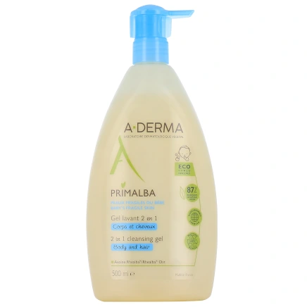 A-Derma Primalba Gel Lavant Douceur 2 en 1