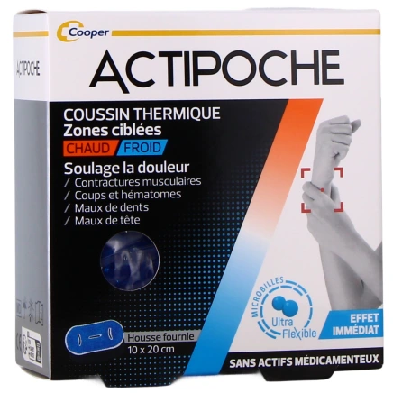 Actipoche Coussin Thermique Zones Ciblées