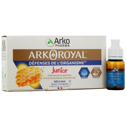 Arkopharma Arkoroyal Junior Défenses