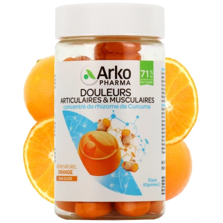 Arkopharma Douleurs Articulaires & Musculaires Gummies