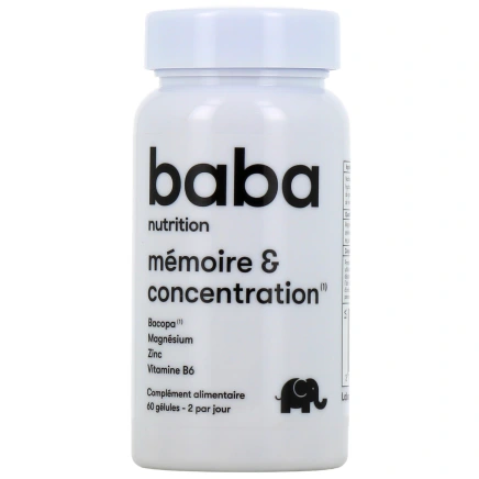 BABA Nutrition Mémoire & Concentration