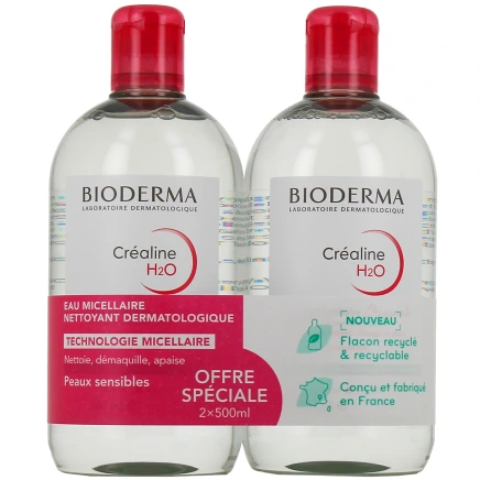 Bioderma Créaline H2O Eau micellaire démaquillante