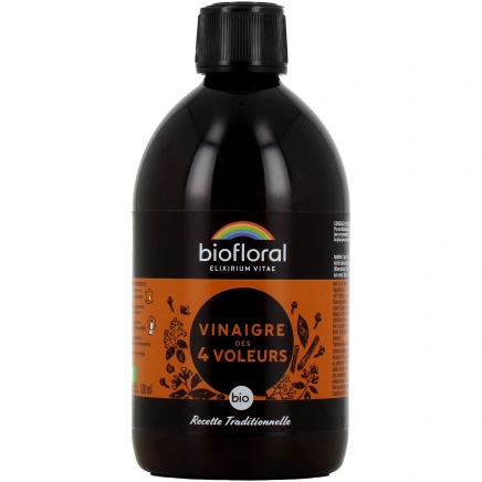 Biofloral Élixir Vinaigre des 4 Voleurs Bio