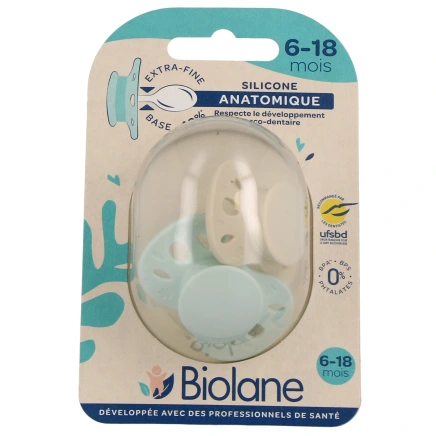 Biolane Sucette Anatomique 6-18 Mois