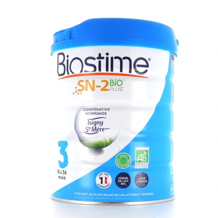 Biostime Lait en Poudre Bio 3eme âge