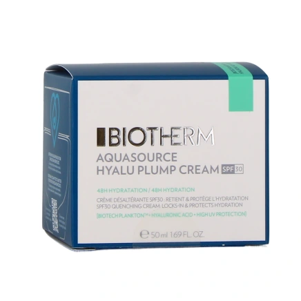 Biotherm Aquasource Hyalu Plump Crème SPF 30