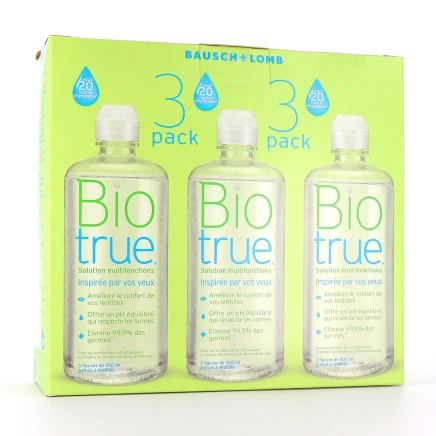 Biotrue Bausch And Lomb Solution multifonctions