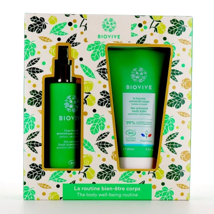 Coffret Routine Bien-être Corps Biovive