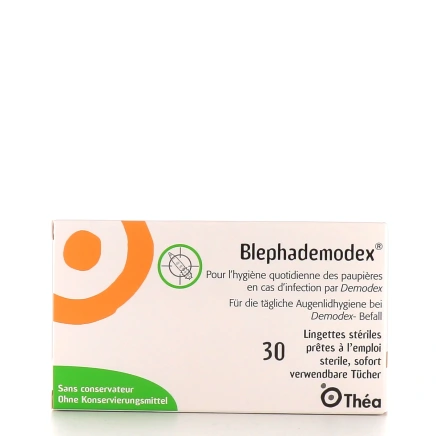 Blephademodex Lingettes