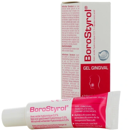 Borostyrol Gel Buccal