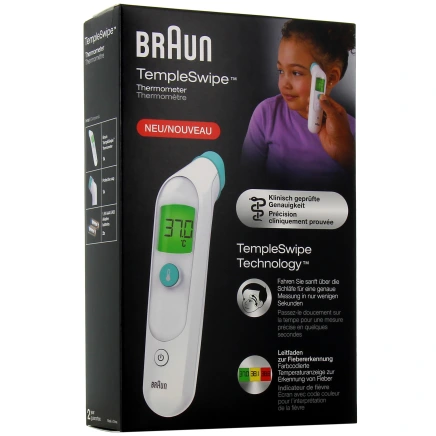 Braun TempleSwipe Thermomètre Temporal BST 200