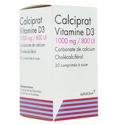 Calciprat Vitamine D3 1000mg
