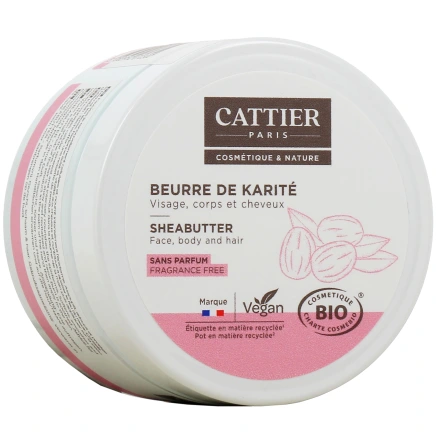 Cattier Beurre de Karité 100% Bio