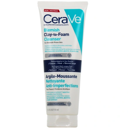 CeraVe Argile-Moussante Nettoyante Anti-Imperfections