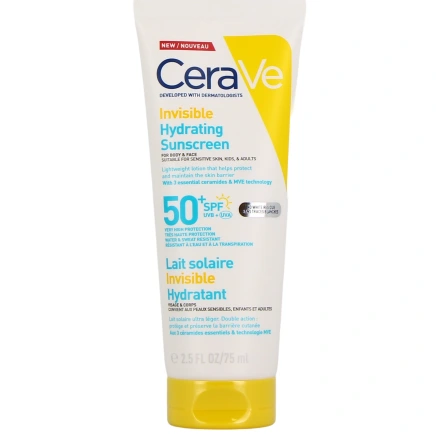 CeraVe Lait Solaire Invisible Hydratant