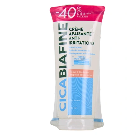 Cicabiafine Crème Corporelle Anti-Irritations
