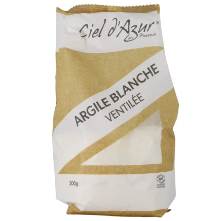 Ciel D'azur Argile Blanche Ventilée
