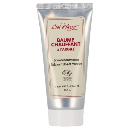 Ciel d'Azur Baume Chauffant à l'Argile
