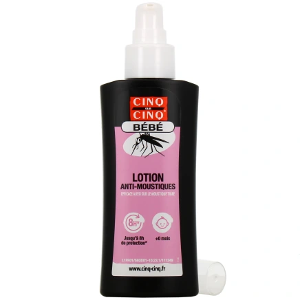 Cinq Sur Cinq Lotion Anti-Moustiques Bébé