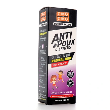 Cinq sur Cinq Lotion Baume Anti-poux et Lentes