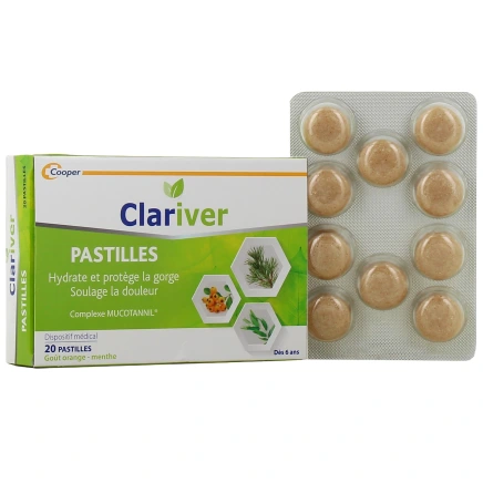 Clariver Pastilles Maux de Gorge