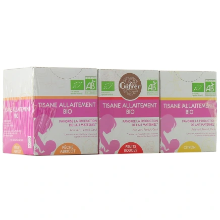 Coffret Tisane Allaitement Gifrer