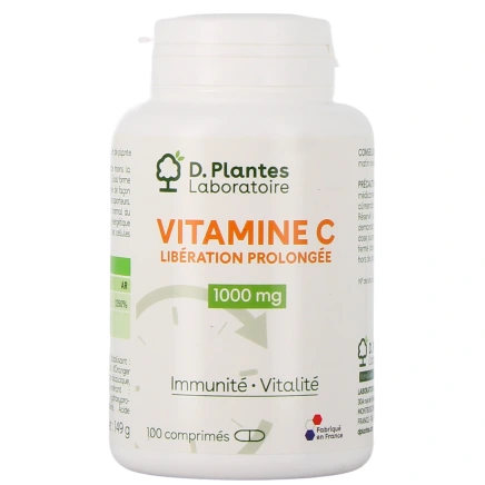 D. Plantes Vitamine C Libération Prolongée