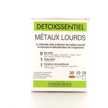 Therascience Detoxssentiel Métaux Lourds