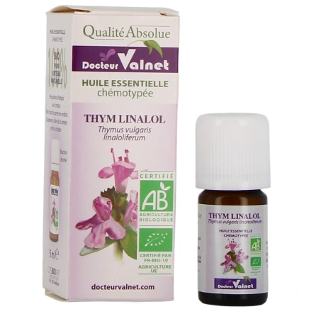 Docteur Valnet Huile Essentielle Thym Linalol