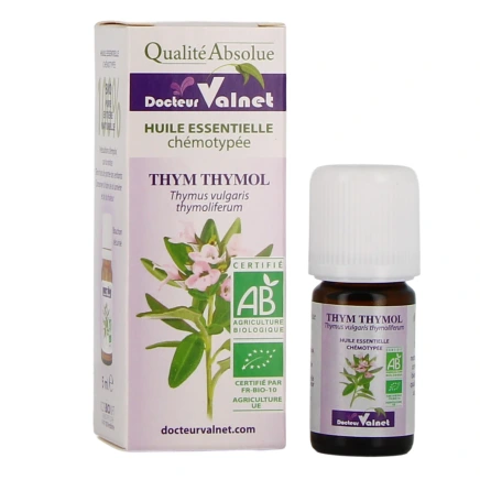 Docteur Valnet Huile Essentielle Thym Thymol