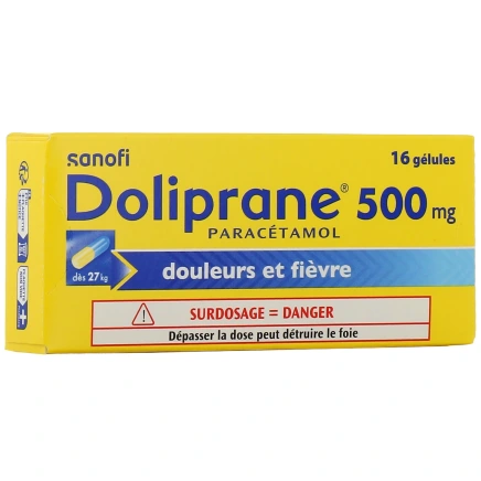 Doliprane 500 mg