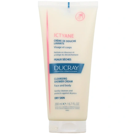 Ducray Ictyane Crème de Douche Lavante