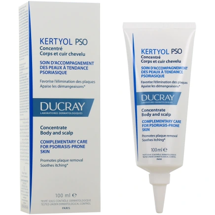 Ducray Kertyol PSO Concentré Usage Local Psoriasis