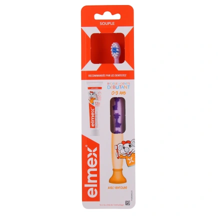 Elmex Brosse à Dents Souple Enfants 0-3 ans