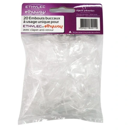 Embouts Buccaux à Usage Unique pour Ethyway et Ethylec