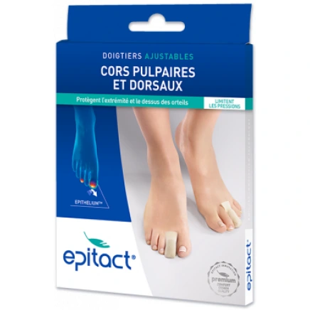 Epitact Doigtiers Ajustables Cors Pulpaires et Dorsaux