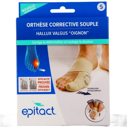 Epitact Orthèse Corrective Hallux Valgus Epithélium Flex