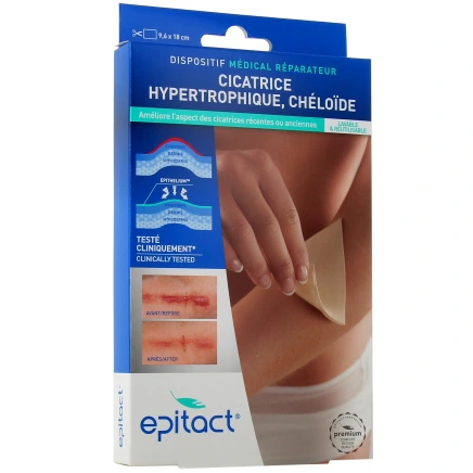 Epitact Plaque de Protection Cicatrice Hypertrophique et Chéloïde