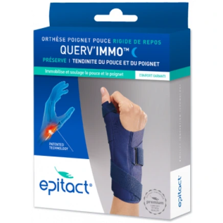 Epitact Querv'Immo Orthèse Rigide de Repos Poignet Pouce