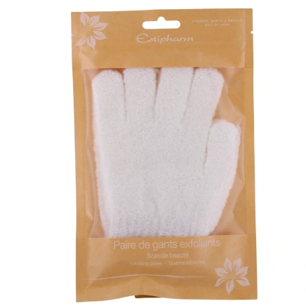Estipharm Gants Soin de beauté Exfoliants