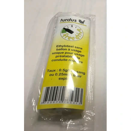 Ethylotest à usage unique free drive
