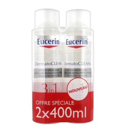 Eucerin DermatoClean Lotion micellaire 3en1