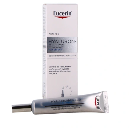 Eucerin Hyaluron-Filler 3X Effect Soin Contour des yeux SPF15