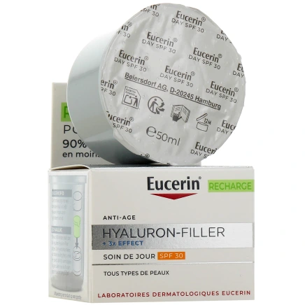 Eucerin Hyaluron-Filler 3X Effect Soin de jour SPF30