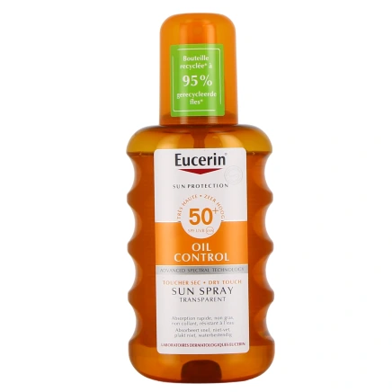 Eucerin Oil Control Spray Solaire Transparent SPF 50+
