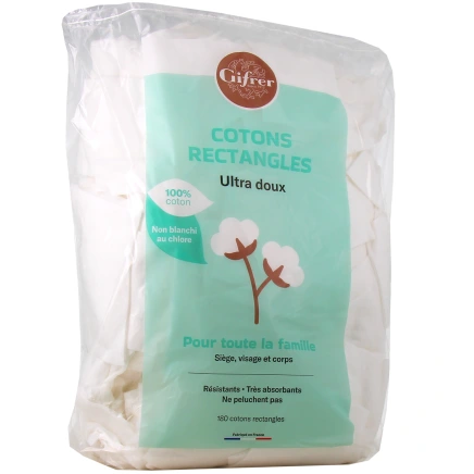 Gifrer Rectangles de Coton