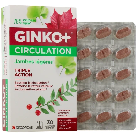 Ginko+ Circulation Jambes Légères