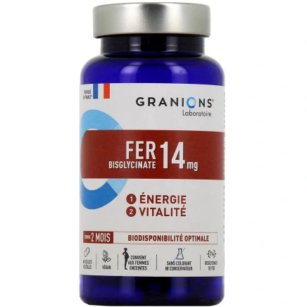 Granions Fer énergie et vitalité