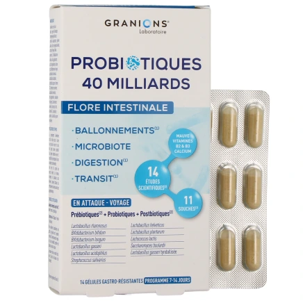Granions Probiotiques Flore Intestinale