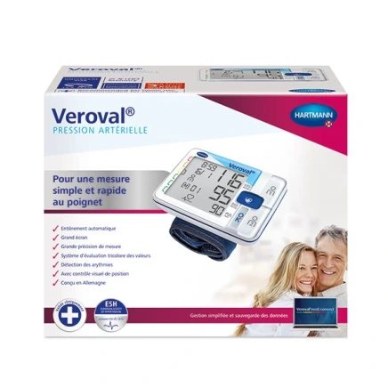 Hartmann Veroval Tensiomètre Poignet Connecté